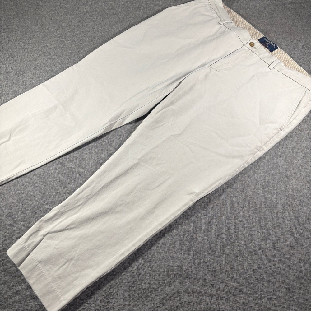 Bills Khakis Chinos Mens 40x30 Stone White Standard Issue Cotton Twill Pants